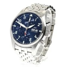 IWC Pilot's Chronograph 41 IW388102 41mm Navy Dial Automatic #C2228 2