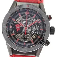 Tag Heuer — TAG Heuer CAR2A1J Carrera Caliber Heuer 01 Manchester United Automatic S Wit — Watch — resale