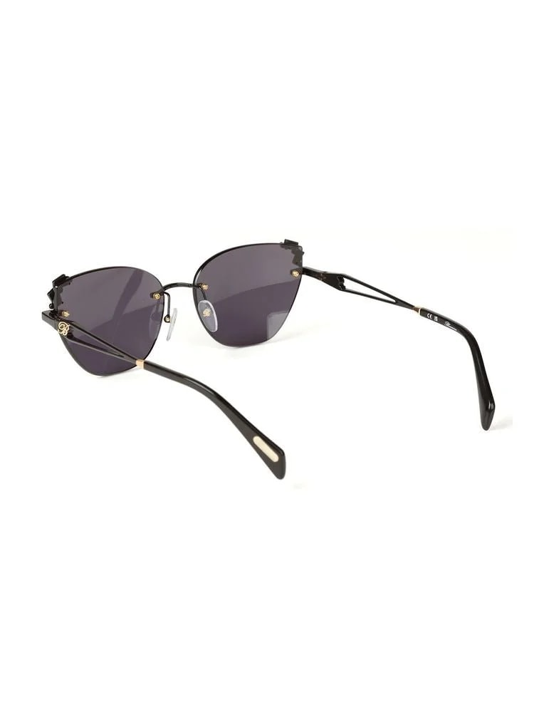 Blumarine Sbm230s Metal Round-Frame Sunglasses — 2