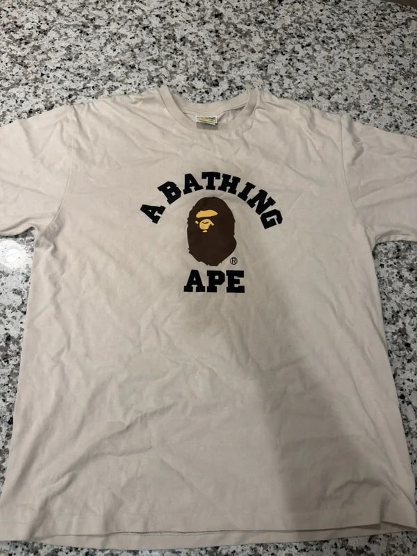 BAPE — Bape - College Tee — streetwear — resale