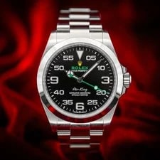 Rolex Air-King 126900 Stainless Steel Black Dial 40mm Complete Set 3