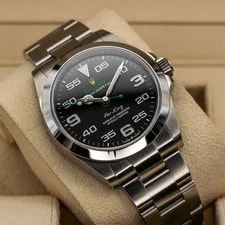 Rolex Air-King 126900 Stainless Steel Black Dial 40mm Complete Set 4
