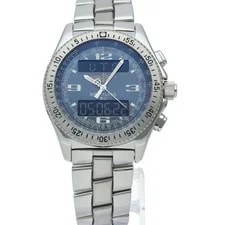 Breitling B-1 A68362 Stainless Steel mensWatch Digital/Gray 2
