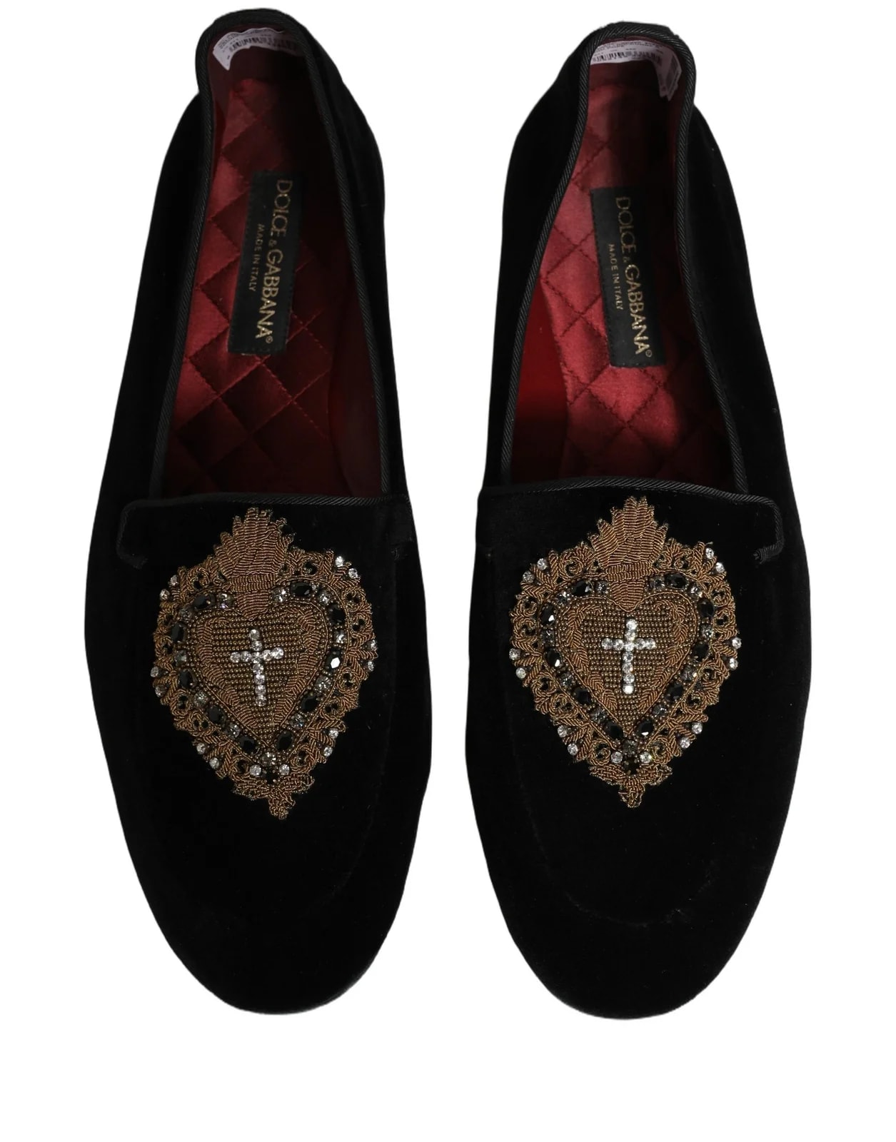 Dolce & Gabbana Sacred Heart Dress Loafers Shoes 3