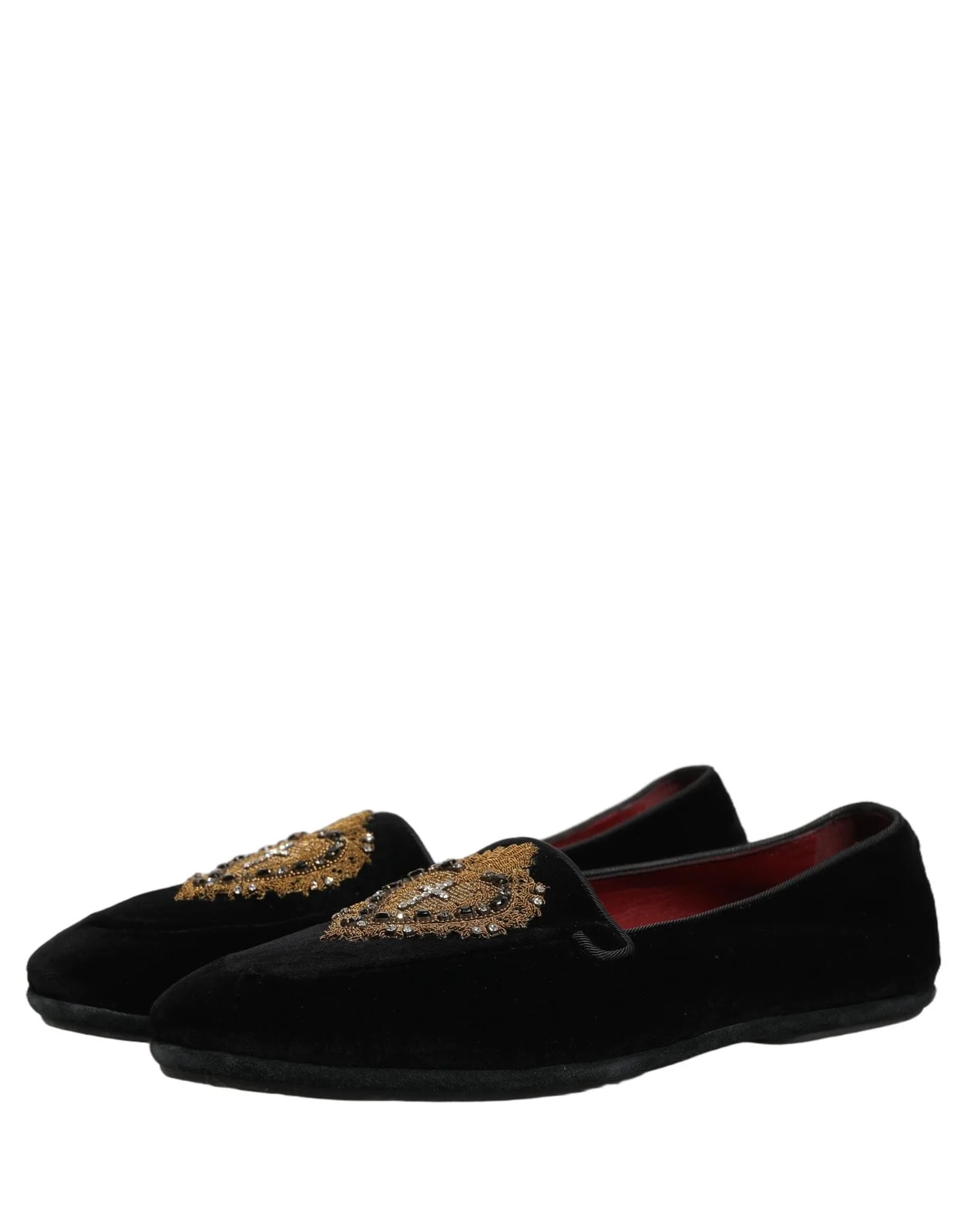 Dolce & Gabbana Sacred Heart Dress Loafers Shoes 4