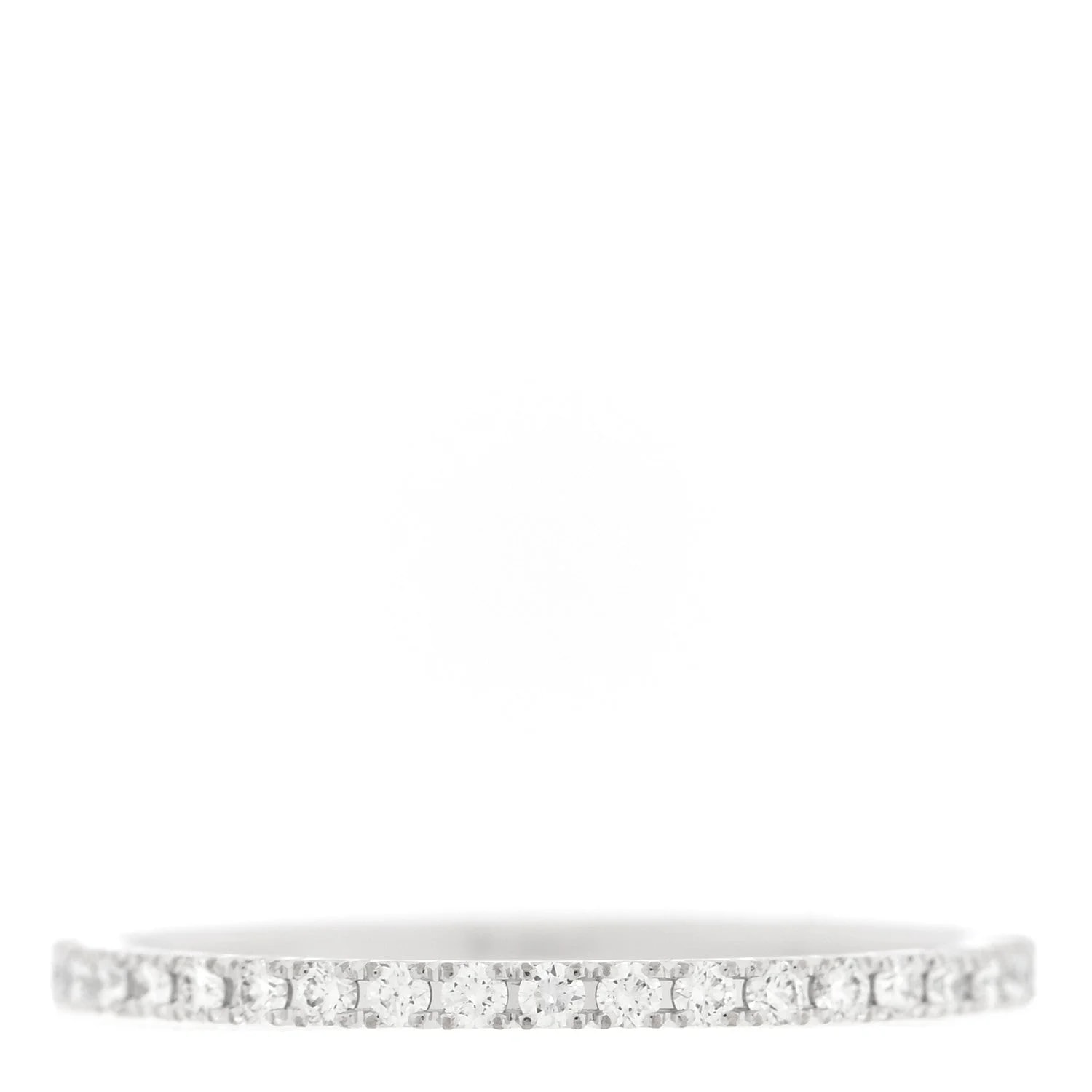 Van Cleef & Arpels — 18K White Gold 1.25mm Felicite Wedding Band 50 5.25 — Jewelry — resale
