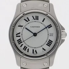 Cartier — Cartier Santos 1920.1 White — Watch — resale