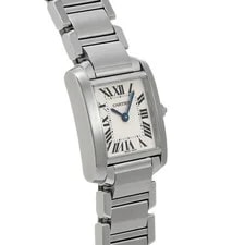 Cartier Tank W51008Q3 ( 2384) 18mm Stainless Steel Silver #WW4313 3