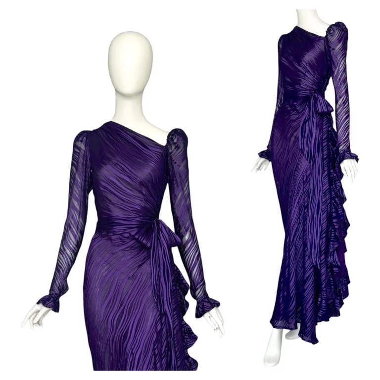 Yves Saint Laurent — Yves Saint Laurent Rive Gauche /81 Runway Collection Dress — Clothing — resale