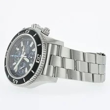 Breitling Superocean II Chronograph Blue & Black Dial Stainless Steel A13341 3
