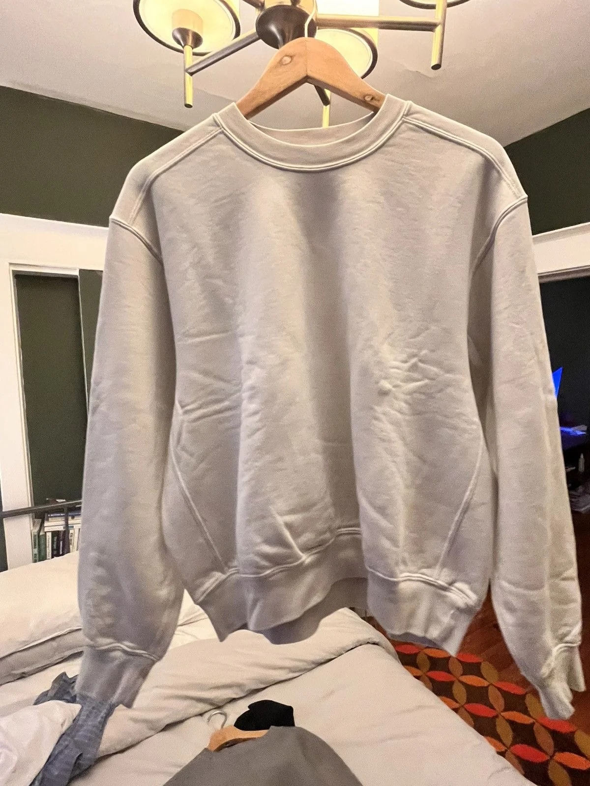 Lady White Co. Mini Crewneck Sweatshirt Off White 2
