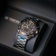 Original Unworn New TAG Heuer Formula 1 Steel Quartz Chronograph CAZ1011.BA0842 2