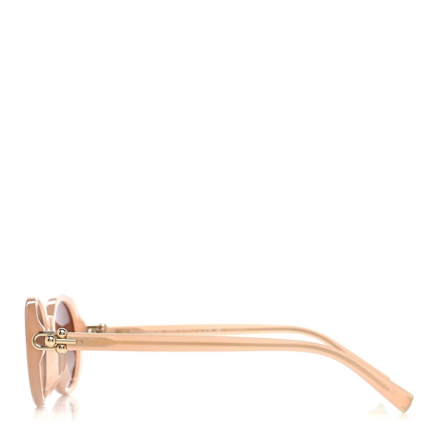 Acetate HardWear Oval Sunglasses TF4242D Nude 3