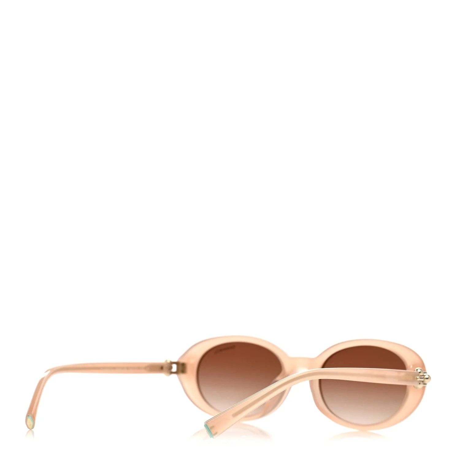Acetate HardWear Oval Sunglasses TF4242D Nude 4