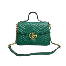 Gucci Chevron GG Marmont Top Handle (kc052626d0r) 2