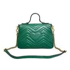 Gucci Chevron GG Marmont Top Handle (kc052626d0r) 3