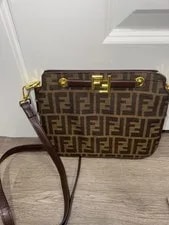 Fendi — Fendi Logo Monogram With Hardware & Strap — Handbag — resale