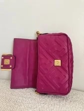 Fendi Embossed Mini Baguette With Hardware 4