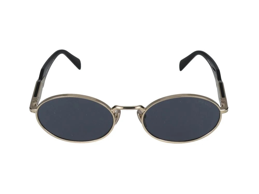 Prada 0pr Metal Oval Sunglasses — 4