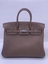 Hermès — 100% Auth Hermes Birkin 25 SHW Origin France — Handbag — resale