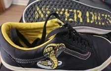 Vans — Cobra Kai Vans Size 8 Old Skool Shoes Limited Edition All Valley Karate — Sneaker — resale