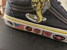 Cobra Kai Vans Size 8 Old Skool Shoes Limited Edition All Valley Karate 4