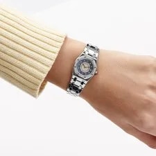 Audemars Piguet Royal Oak 67371BC/093 '' White Gold Blue Mother of Pearl 2