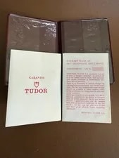 Tudor Blank Warranty Card 3