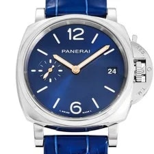 Panerai Luminor PAM01273 Stainless Steel 38.0mm Blue Dial Automatic #YKW655 2