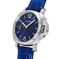 Panerai Luminor PAM01273 Stainless Steel 38.0mm Blue Dial Automatic #YKW655 4