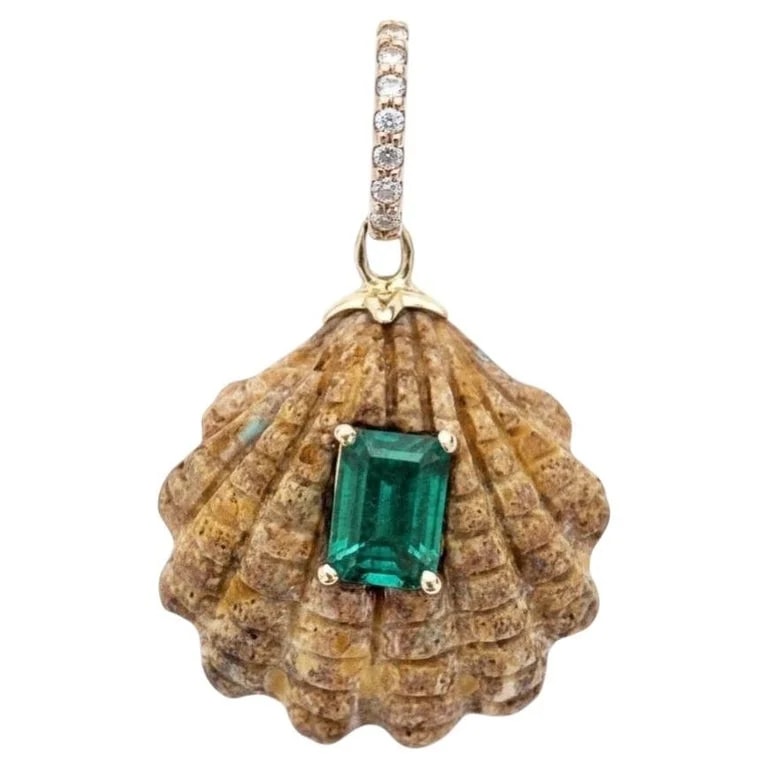 Jen Proudman Jewelry — Australian Boulder Shell and Diamonds — Jewelry — resale