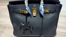 Hermès — Hermes Birkin 35 Hand-Engraved — Handbag — resale
