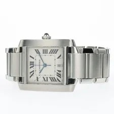Cartier — Cartier Tank Francaise Large Automatic Stainless Steel W51002Q3 2302 — Watch — resale