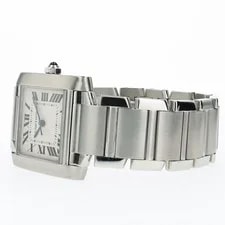 Cartier Tank Francaise Large Automatic Stainless Steel W51002Q3 2302 3