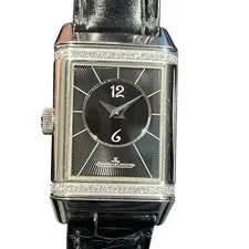 Jaeger-LeCoultre Reverso Classic Small Duetto Q266840 Black #104 2