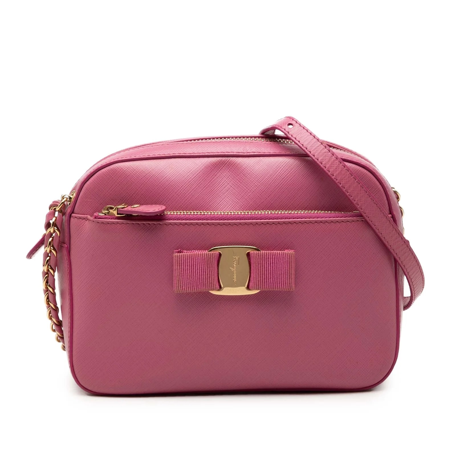 Ferragamo — Vara Bow Lydia Camera — Handbag — resale