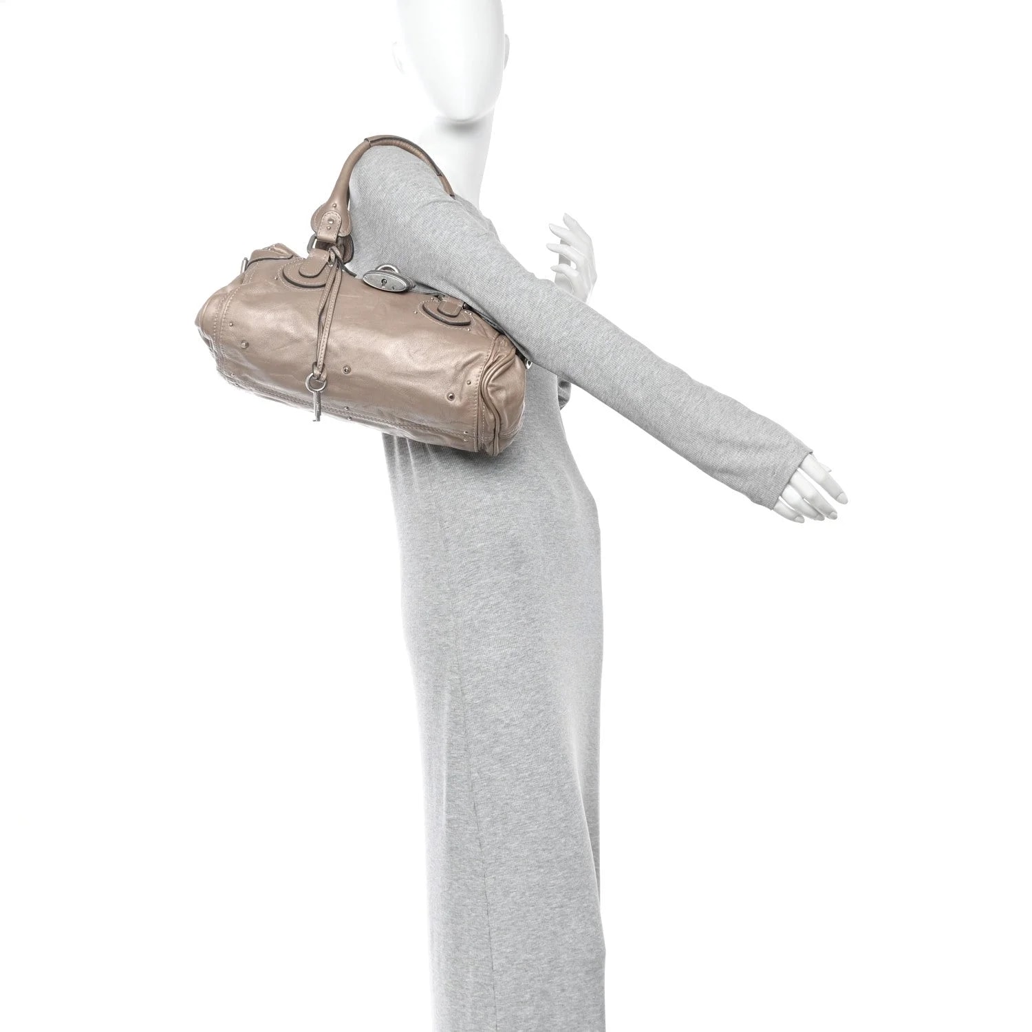 Metallic Medium Paddington Satchel 2