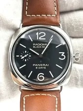 Panerai Radiomir 8 Days 45mm Black Dial Strap PAM00609 Box & Papers 2019 2