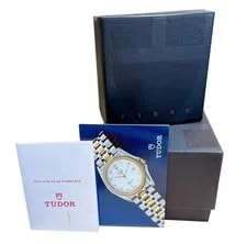Papers Tudor Prince Date Tiger Black Chronograph 79260 40mm Stainless BOX 2