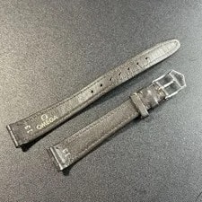 Omega Antique Leather Strap Buckle 13mm 10mm 4