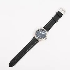 IWC Pilot Mark 18 IW327009 Stainless Steel Black Leather 3