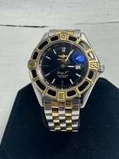 Breitling — Breitling Lady J 2 Tone 18K/SS 31MM Black Dial D52065 — Watch — resale