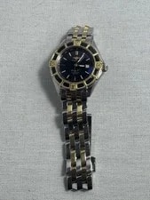 Breitling Lady J 2 Tone 18K/SS 31MM Black Dial D52065 3
