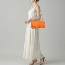 Chanel Grocery By Quilted Drawstring Flap 3