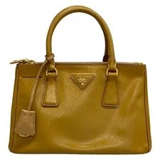 Prada — Prada Galleria Small / Old Mini BN2316 Dark Vernis — Handbag — resale