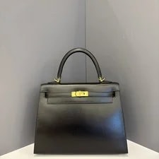 Hermes Kelly 25 89 Noir Box (kk042126a0) 2