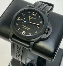Panerai PAM01441 Luminor GMT Full Numerical Dial. Full Set 3 OEM Straps 2 Clasps 3