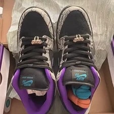 Size 8 - Nike SB Dunk Low X Dashawn Jordan 4