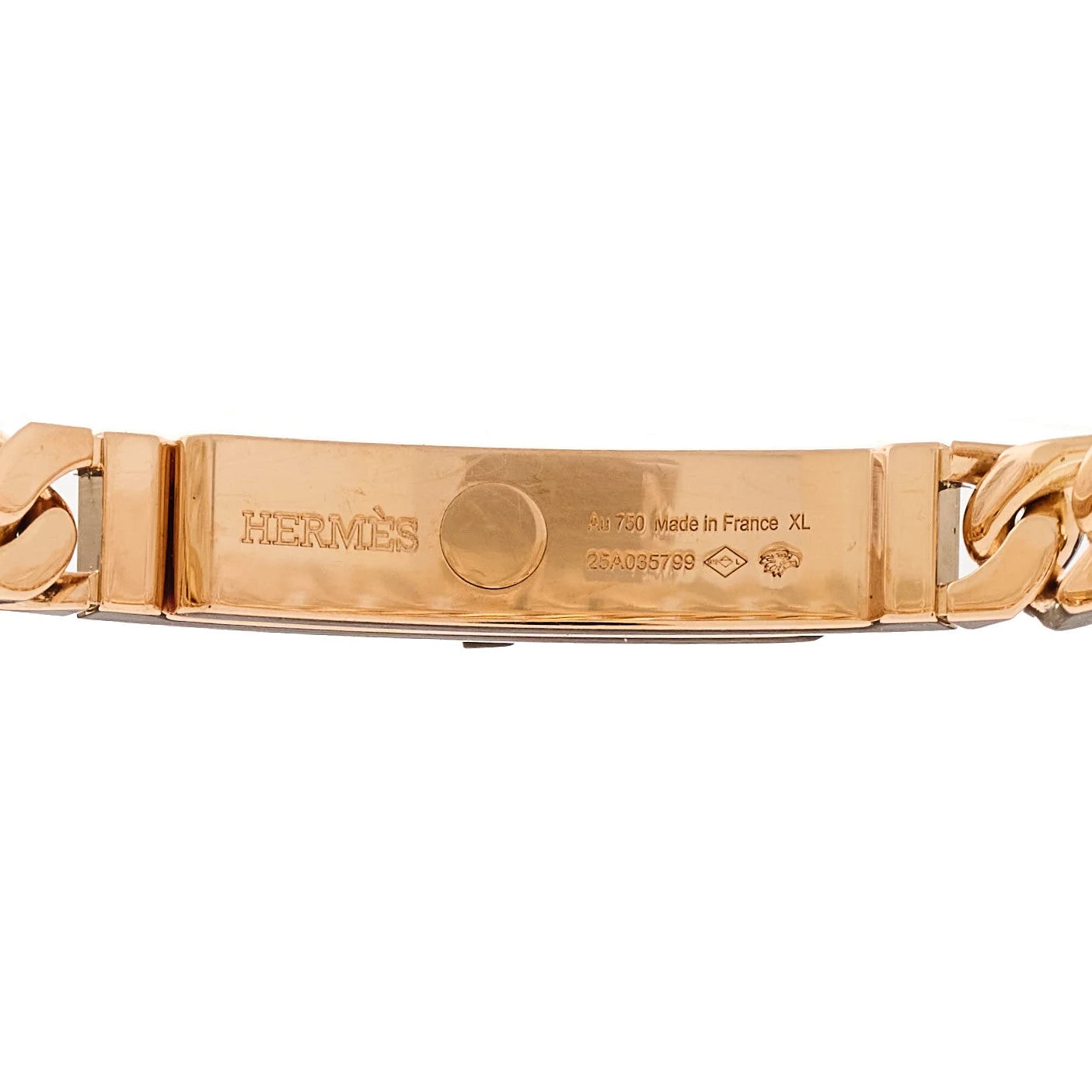 18K Rose Gold Kelly Gourmette 3