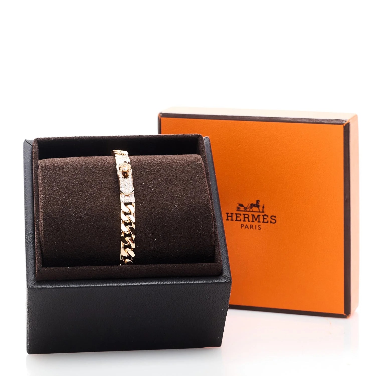 18K Rose Gold Kelly Gourmette 4